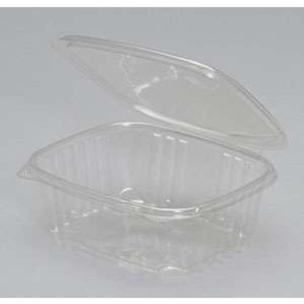 Genpak - Hinged Genpak 7.25"x6.38"x2.63" Clear Hinged Deli Container, PK200 AD32